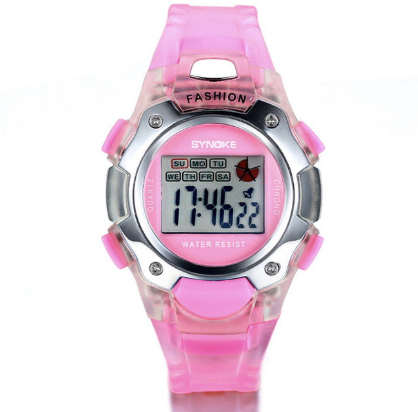 Lancardo Children's Day Digital Watch Outdoor - Pink