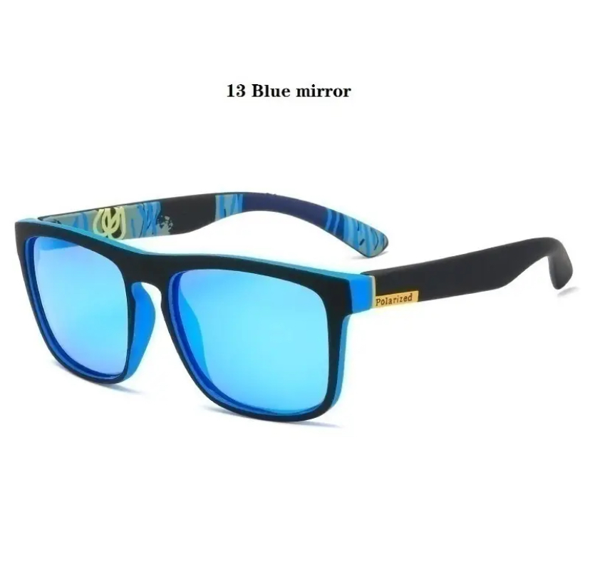 Men Women Polarized Sunglasses : 13 Blue mirror