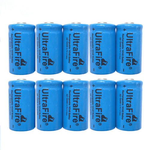 2800MAH 16340 Battery cr123a Rechargeable Battery 3.7V Li-ion Battery